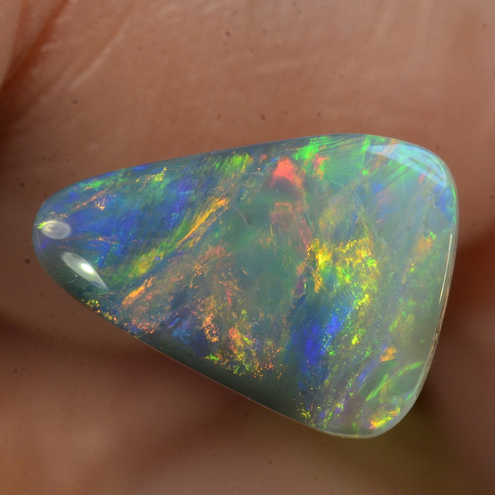 Natural Solid Lightning Ridge Australia Gem Unique Opal (15302) - Just Opal