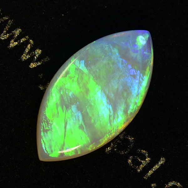 Fiery Bright Stunning Solid Australian White Opal (12729) - Just Opal